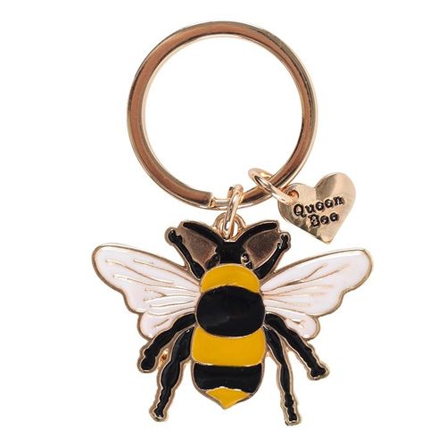 Queen Bee Enamel Keyring Keyring
