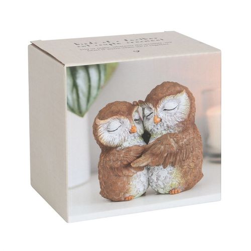 Birds of a Feather Owl Couple Ornament Ornament