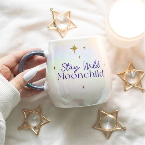 Stay Wild Moon Child Rounded Mug Mug