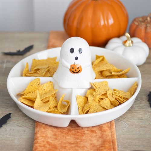 Ghost Chip & Dip Snack Dish Snack dish