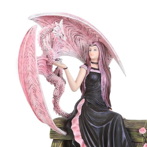 Elegant Dragon Figurine by Anne Stokes Figurine