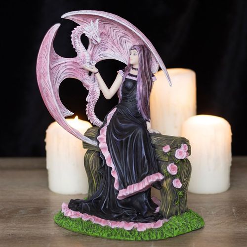 Elegant Dragon Figurine by Anne Stokes Figurine