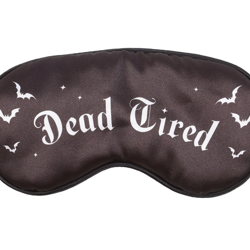 Dead Tired Satin Sleep Mask