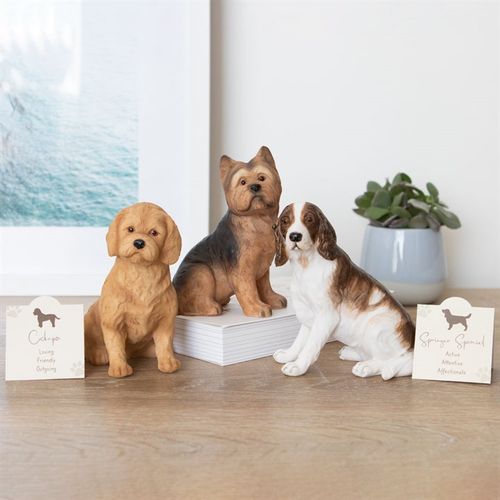 Cockapoo Resin Dog Ornament Figurine