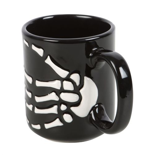 Skeleton Hand Mug Mug