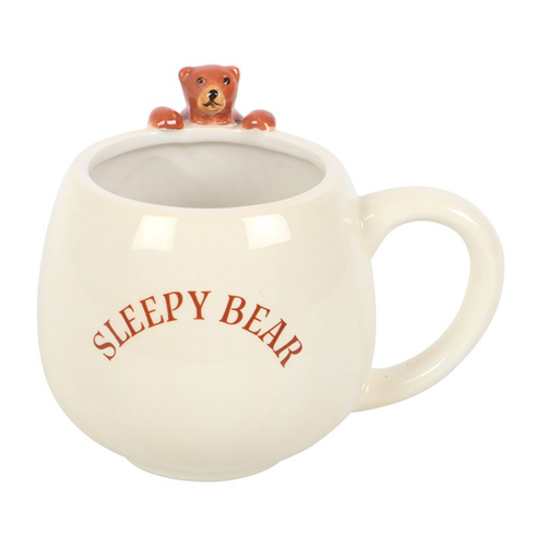 Sleepy Bear Rounded Mug Mug