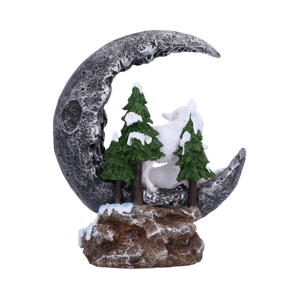 Lunar Companions Wolves Moon Figurine 19.3cm Figurine