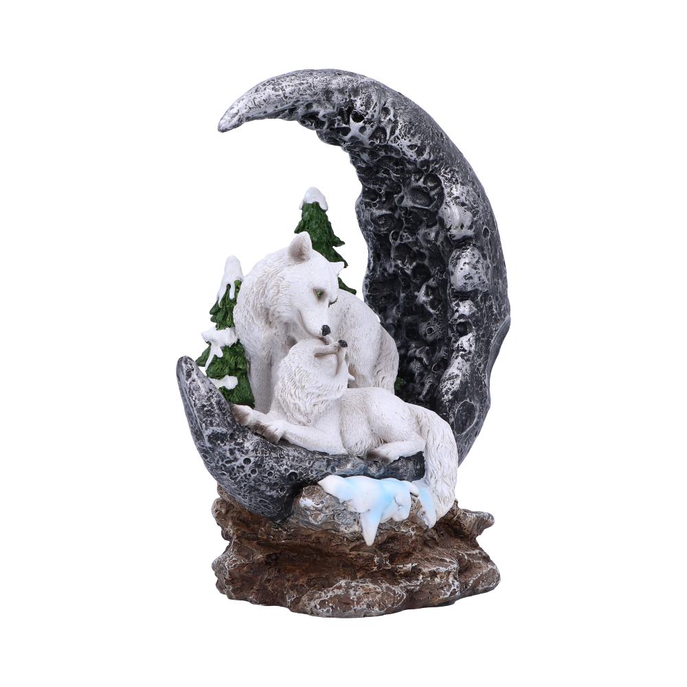 Lunar Companions Wolves Moon Figurine 19.3cm Figurine