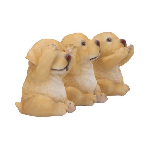 Three Wise Golden Labradors Figurines (Set of 3) Ornament